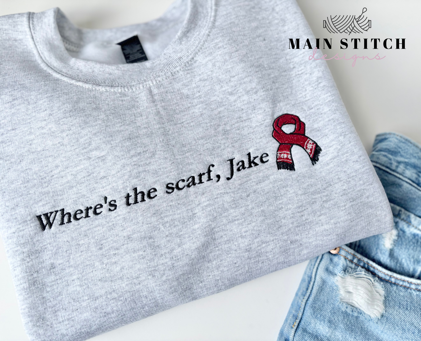 Where’s the scarf, Jake?