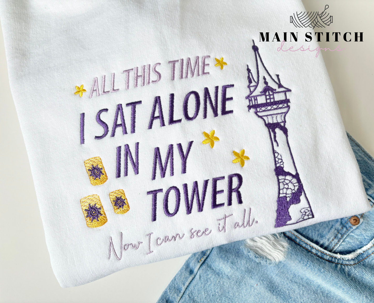 T.S. X Rapunzel Embroidered Sweater