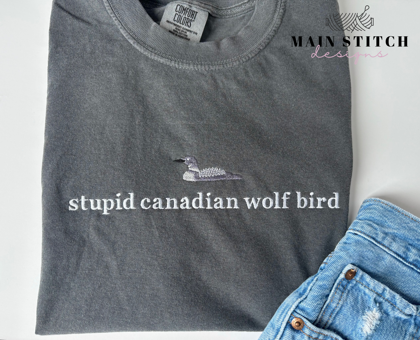 Stupid Canadian Wolf Bird, Heated Rivalry T-Shirt