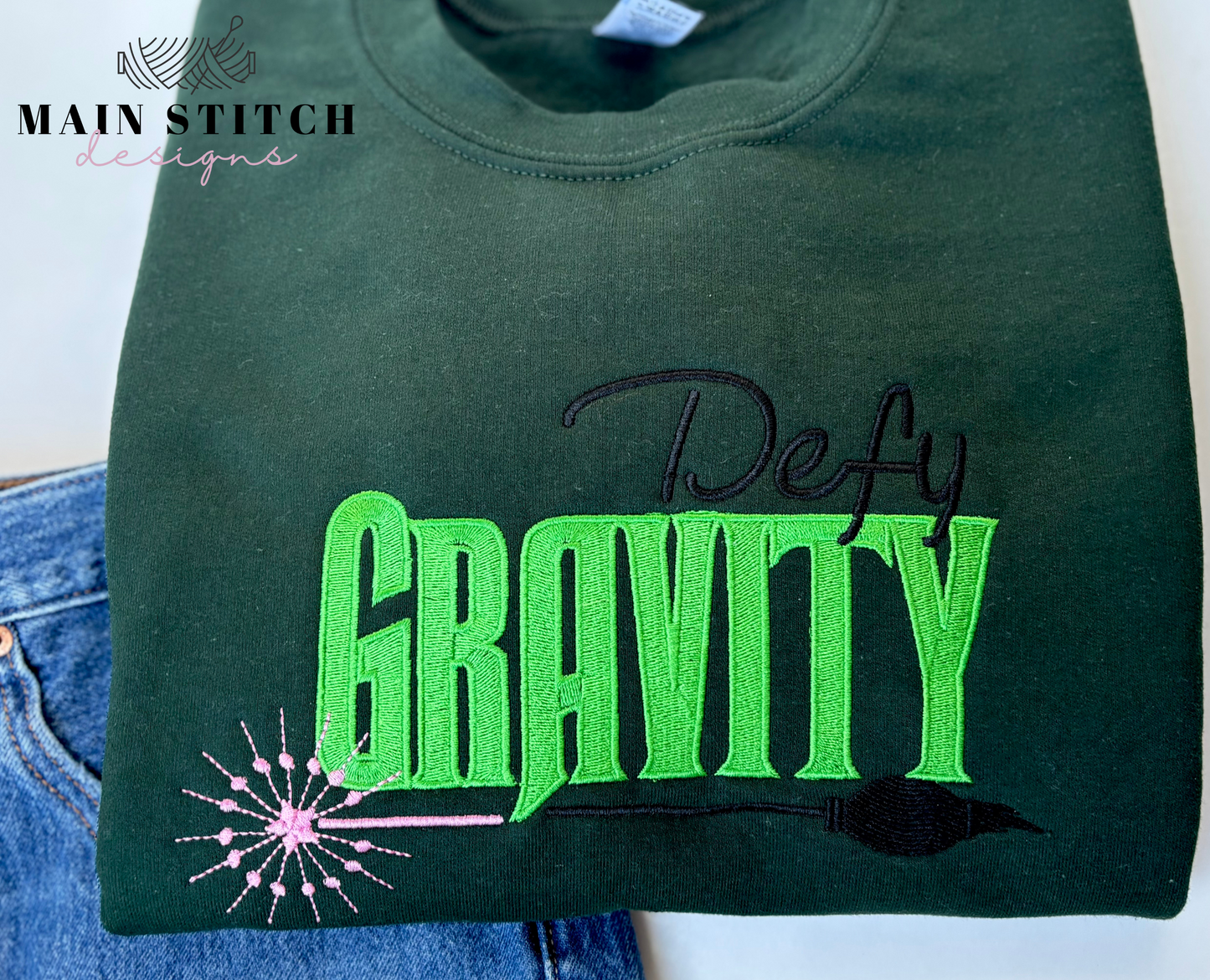 Defying Gravity, Wicked Inspired Crewneck