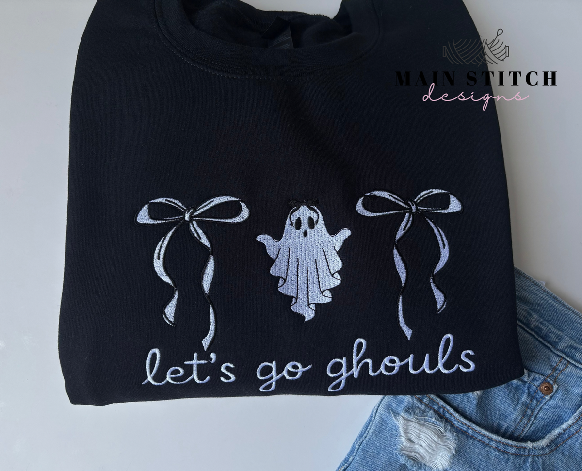 Let’s go ghouls crewneck