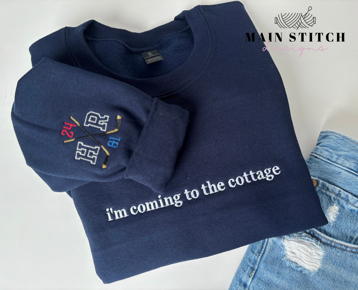 i'm coming to the cottage, Heated Rivalry Crewneck