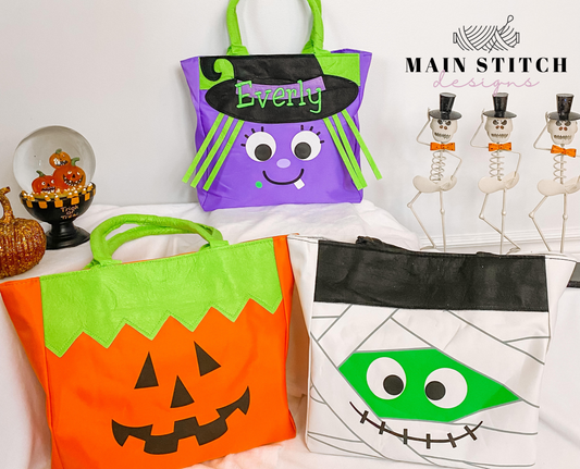 Personalized Trick-or-Treat Halloween Bag