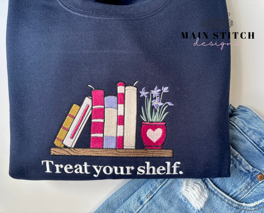 Treat your shelf crewneck