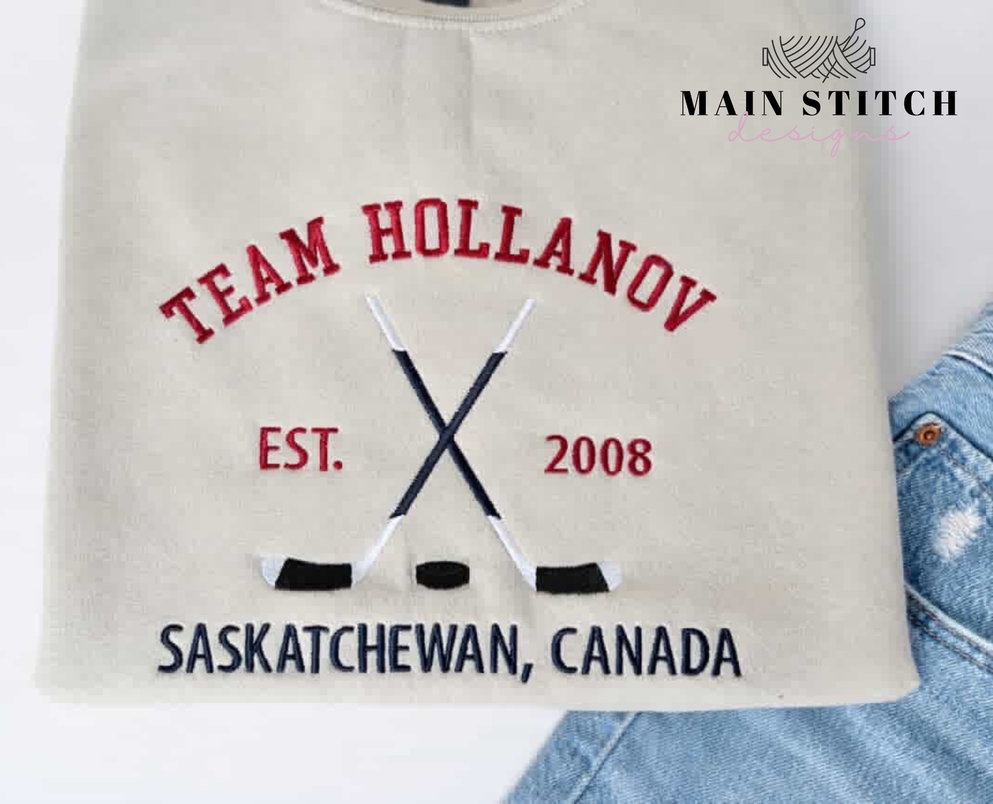 Team Hollanov, Heated Rivalry Crewneck