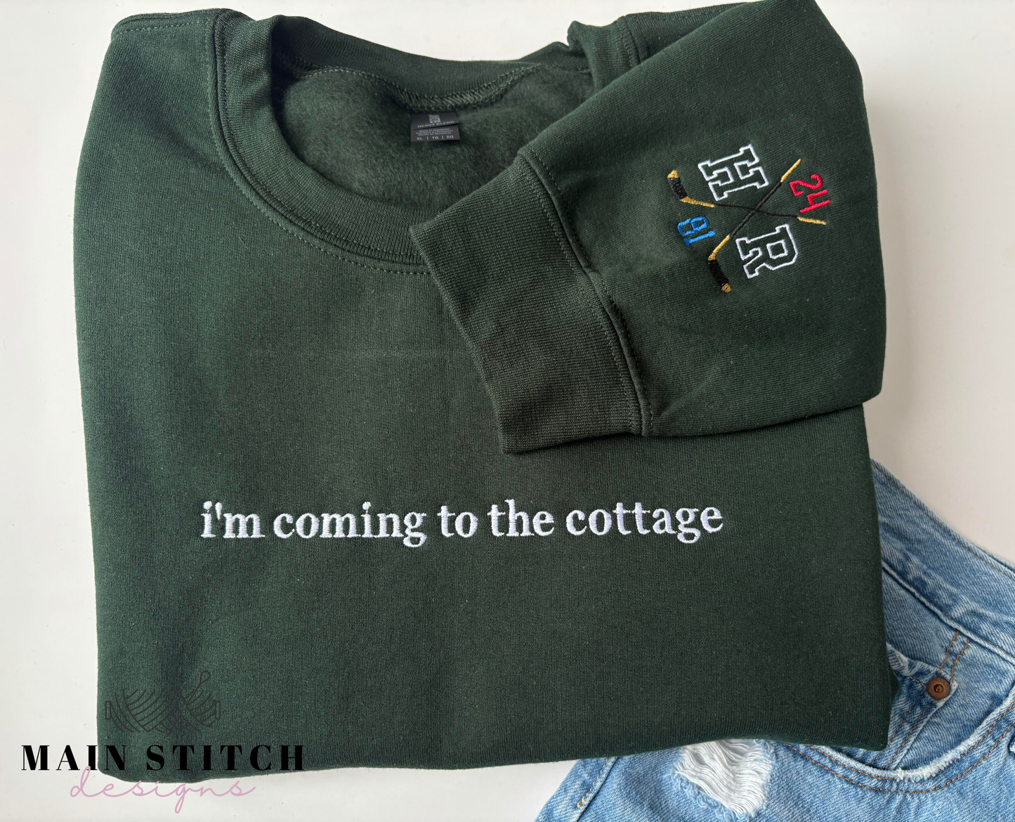 i'm coming to the cottage, Heated Rivalry Crewneck