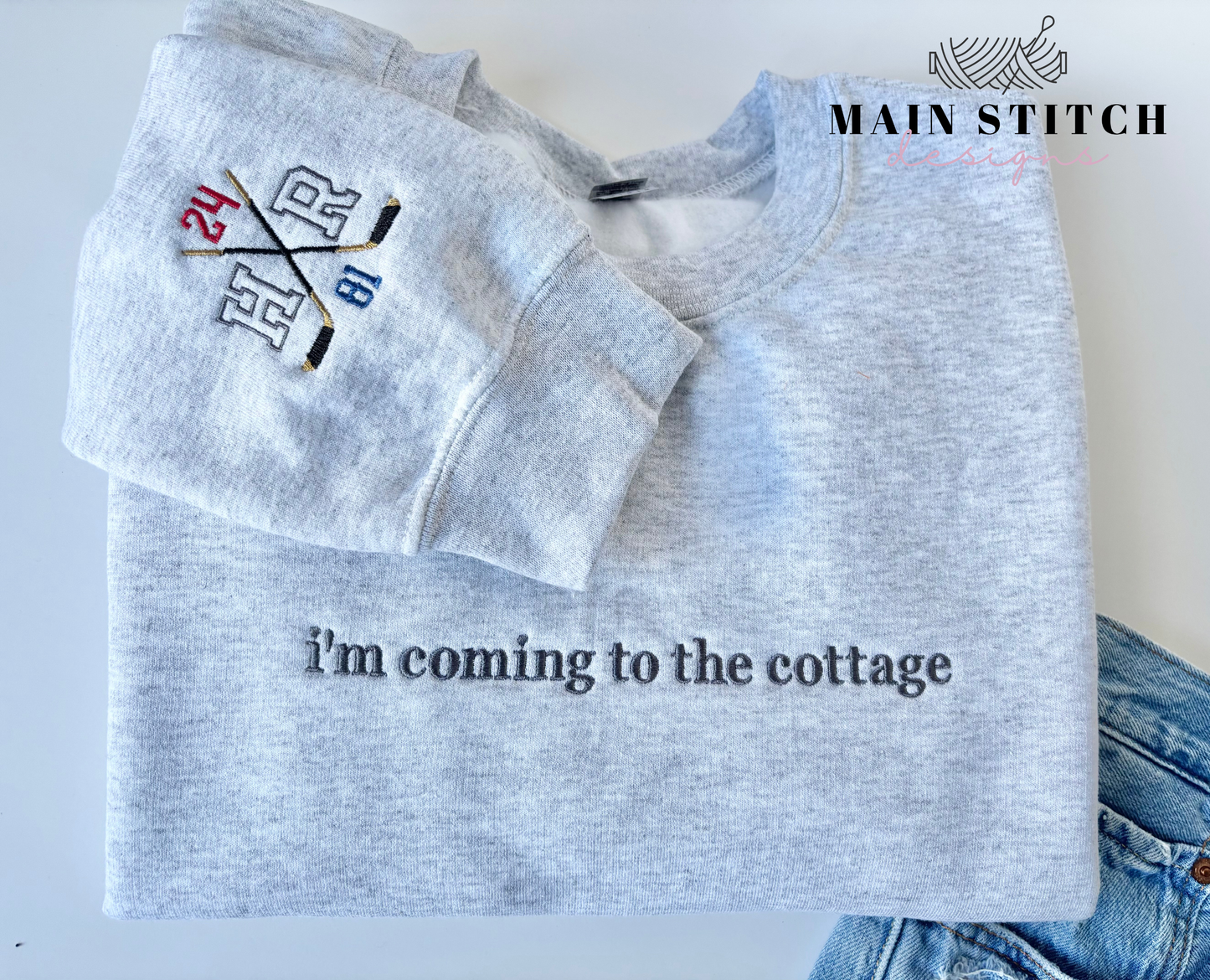 i'm coming to the cottage, Heated Rivalry Crewneck
