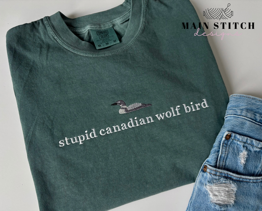 Stupid Canadian Wolf Bird, Heated Rivalry T-Shirt