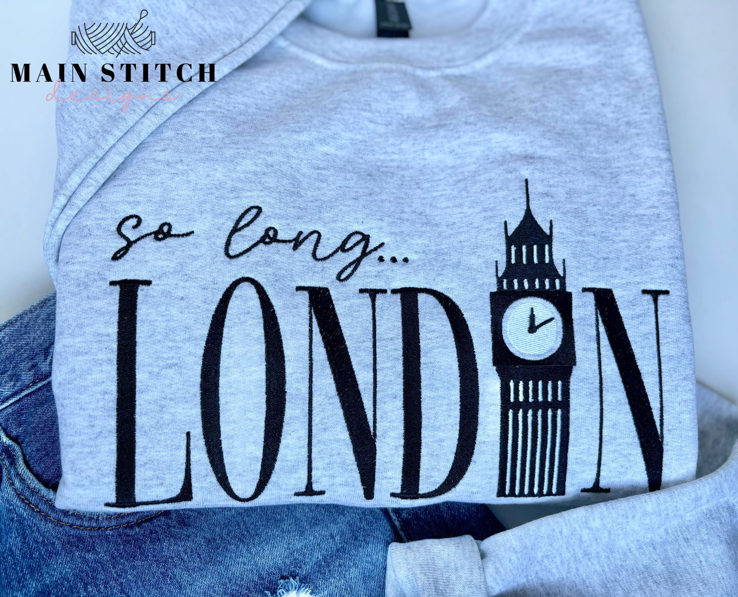 So long, London. TTPD Crewneck