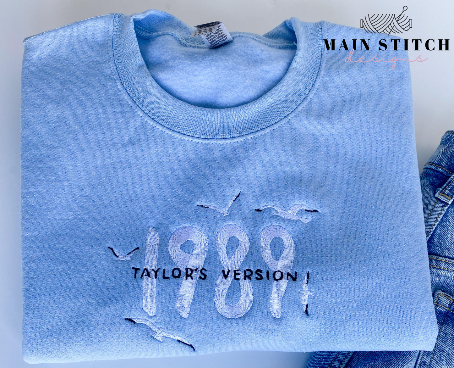 1989 Embroidered Crewneck