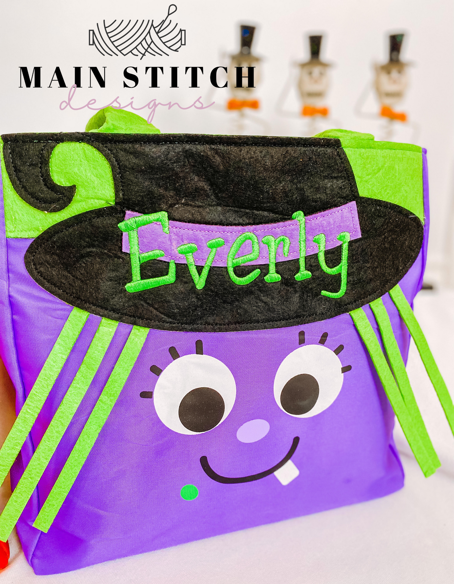 Personalized Trick-or-Treat Halloween Bag