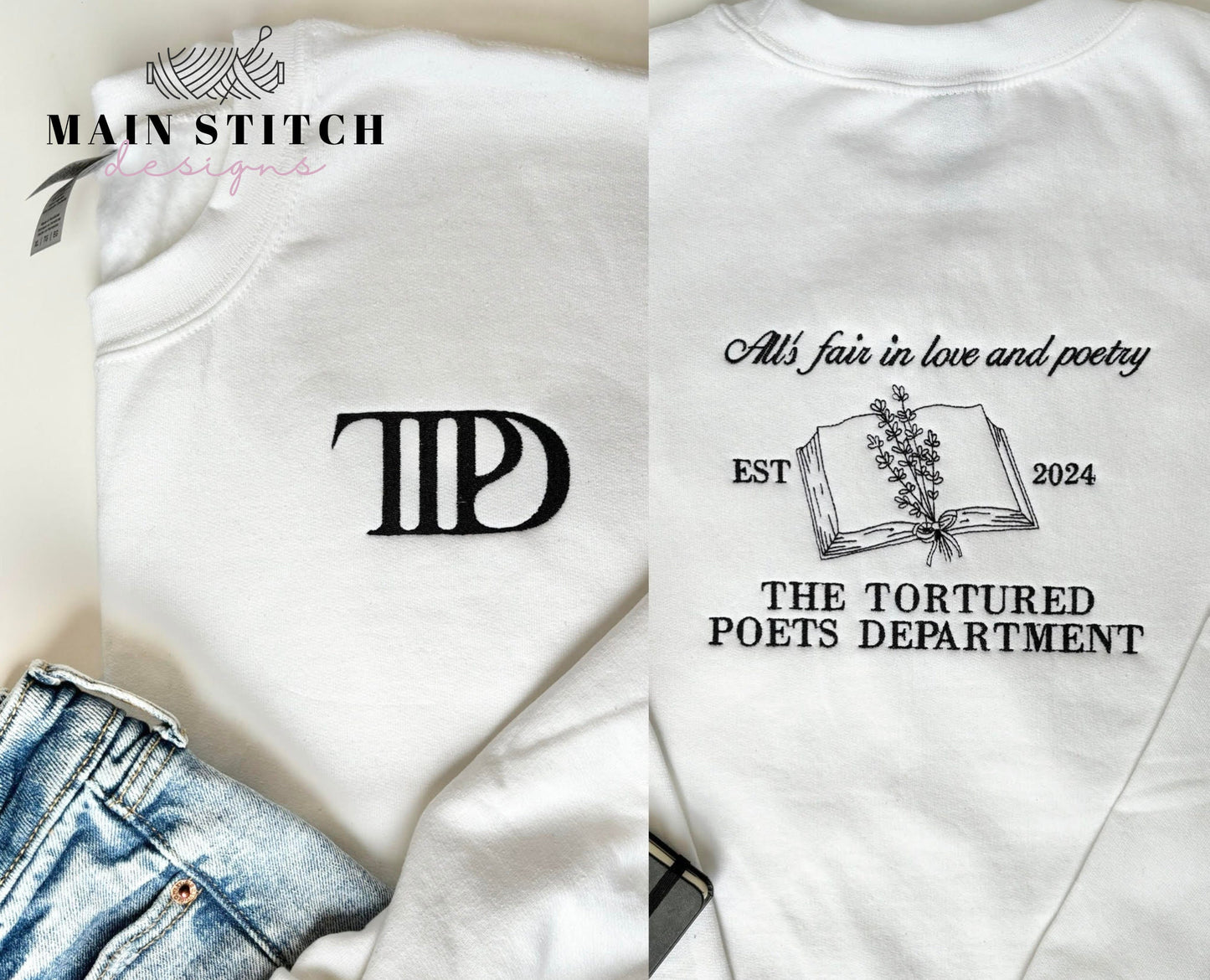 The Tortured Poets Department Sweater