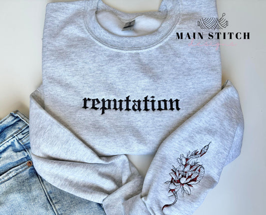 Reputation Taylor Swift Sweater