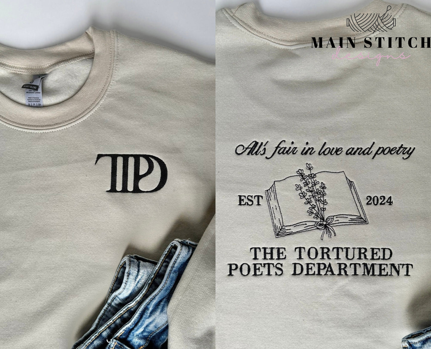 The Tortured Poets Department Sweater