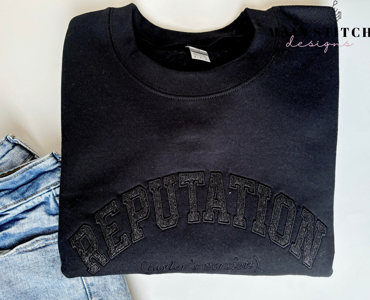 Reputation Taylor Swift Sweater, Glitter